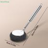 Stainless Steel Pot Brush With Long Handle Dishwasher Cleaning Brush Kitchen Special Washing Pot Steel Wool Ball Brush