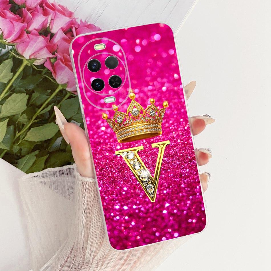 For Huawei Nova 15 Pro 15Ultra 2026 Fashion Crown Letter Phone Case For Huawei Nova15 15 Ultra 15Pro Soft Silicone TPU Cases