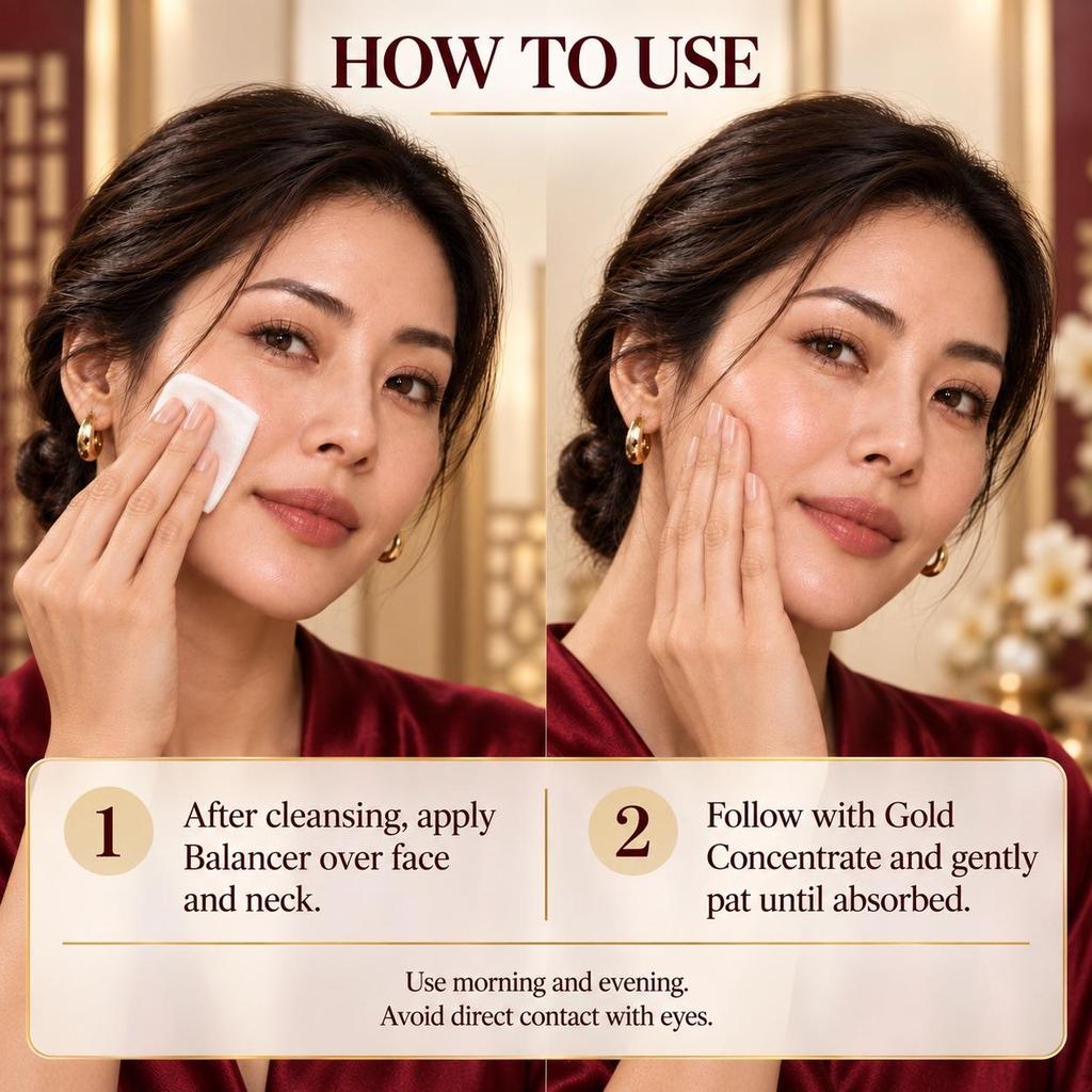 The History of Whoo Balancer and Gold Concentrate Set