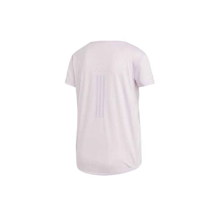 adidas Training Sports Round Neck Short Sleeve T-Shirt Women Tops Sky-Blue EI6384