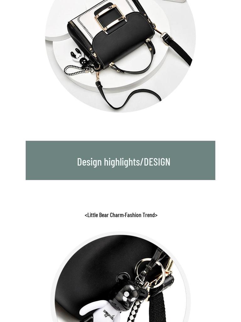 Women's Small Crossbody Bag - 2020 Fashion Influencer Shoulder Bag, Korean Style Square Handbag