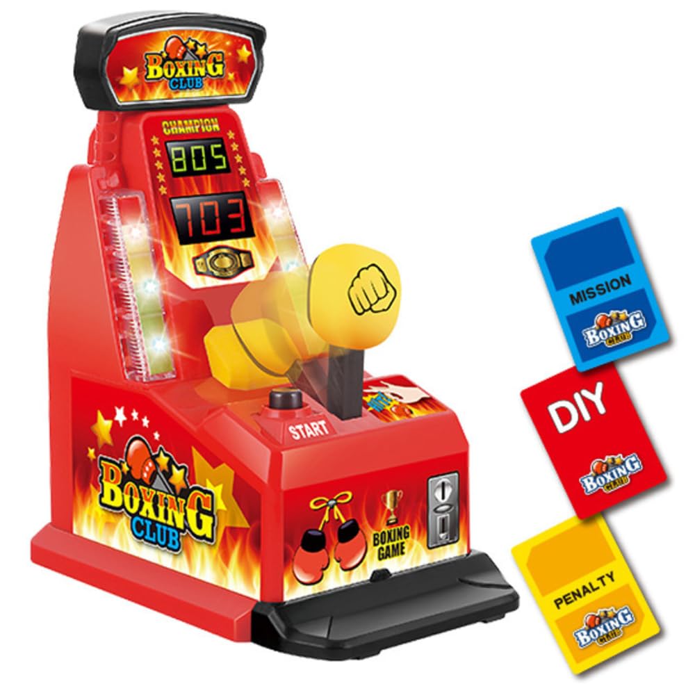 Hra Finger Boxing s LED zvukem a japonskými instrukcemi S&F Head-Flip