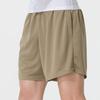Under Armour Tech Breathable Lace-Up Versatile Quick-Dry Casual Shorts Men shorts Brown 1386970-251