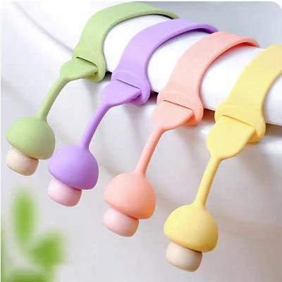 4 Pcs Silicone Toilet Lid Handle To Lift  Bathroom Toilet Accessories For Home Office Hotel Easy To Use