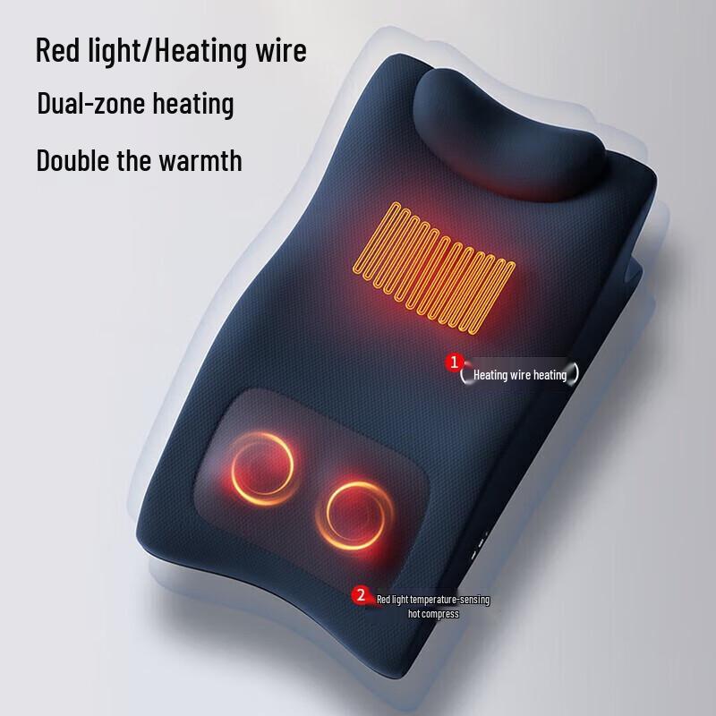 Aux Multi-functional Full Body Massage Pillow CN Plug (adapter Included)