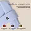 Electric Neck Heating Scarf winter warm Heated Scarfs soft Three-gear Temperature Control Neck Wrap Warmer no battery