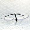 Progressive Multifocal Reading Glasses Men Slim Half Frame Anti Blue Light Business Metal Eyewear Multi-focus Readers +1.0-+4.0