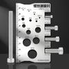 Bolt Thread Gauge Measurement Ruler for Screw Multifunctional Bit Thread Craft Bolt Measuring Gauge for Home Industry Repair
