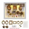 Vintage Shadow Box Frame Kit Romantic Personalized DIY Photo Decor  Easy To Install
