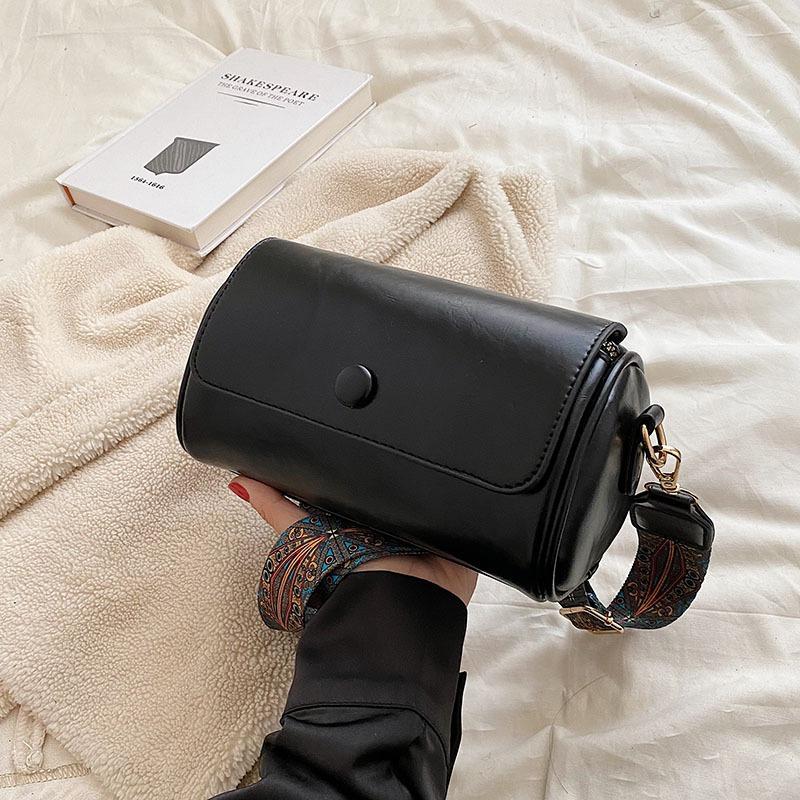 Retro Spring Small Bag Women's Bag Niche Versatile Broadband Shoulder Messenger Bag