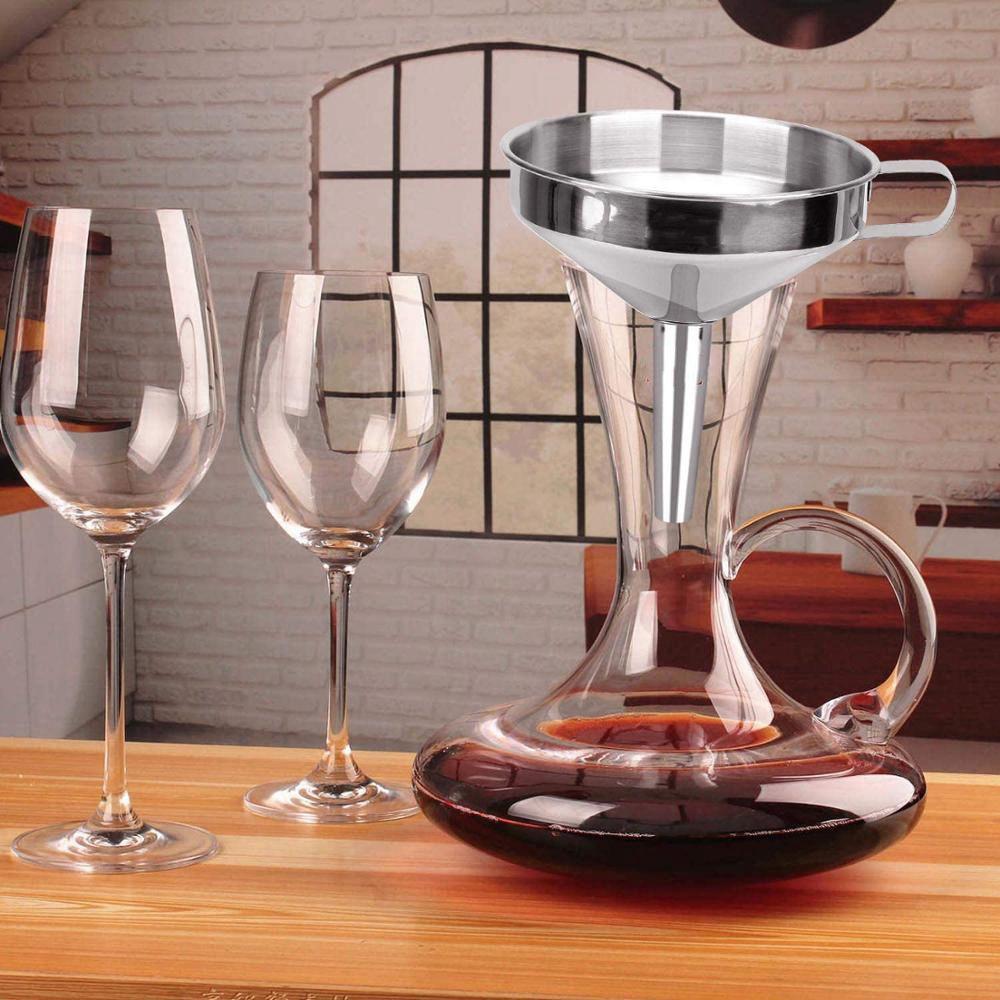 Thick Kitchen Oil  Dispenser Premium Detachable Kitchen Tools Filter Screen Funnel Filter Strainer