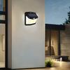 Solar Outdoor Wireless Powered Human Body Induction Lamp 128 Led Courtyard Use