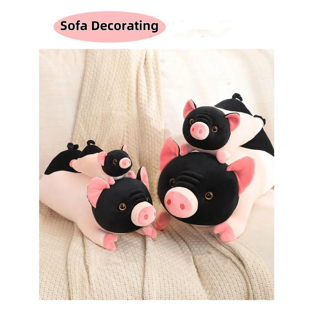 Cute Piglet Doll Pet Piggy Pillow Doo Pig Plush Toy Sleeping Doll Men and Women Birthday Gift Home Companion Decoration