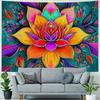 Colorful Mandala Tapestry Hippie Bohemian Wall Hanging Indian Lotus Flower Room Decoration Backdrops Cloth Banner  Dorm Deco