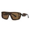 New fashion box polarizing glasses men's high sense personality outdoor trend driving sunglasses