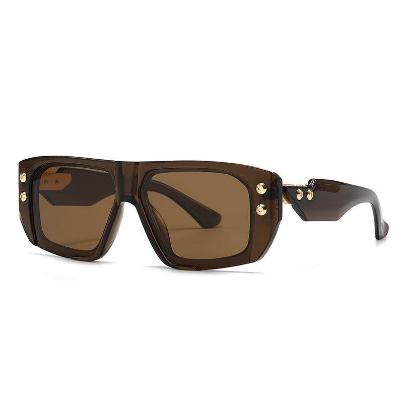 New fashion box polarizing glasses men's high sense personality outdoor trend driving sunglasses