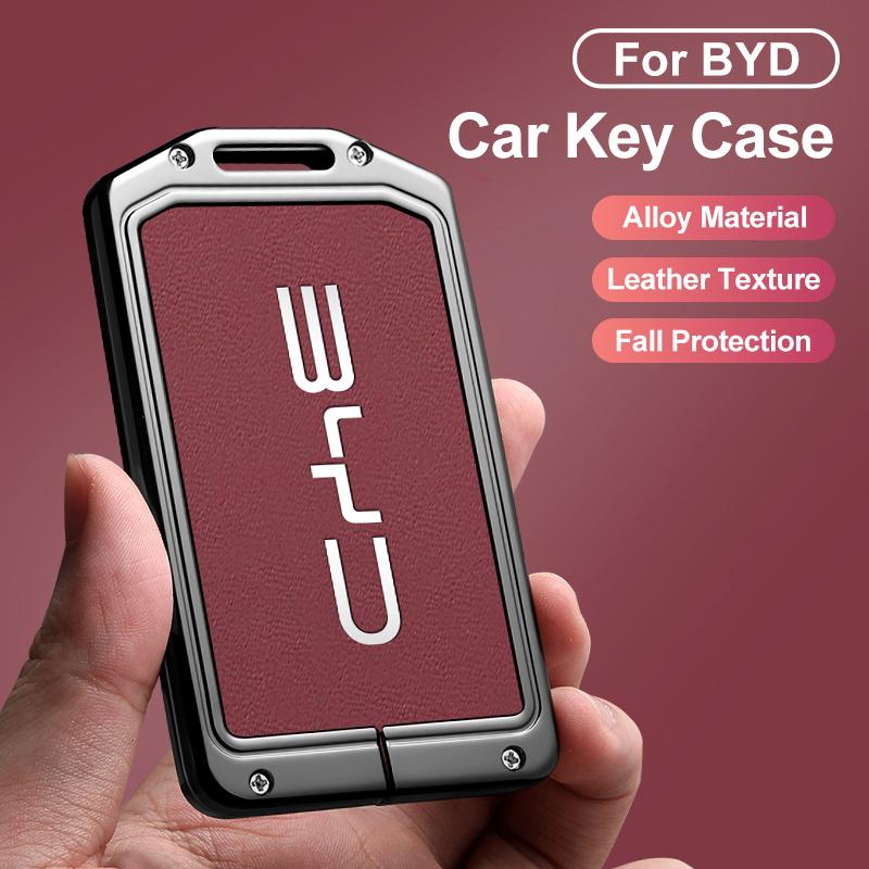 Modischer NFC-Autokarten-Schlüsselanhänger-Halter für BYD Atto 3 Tang DM Han EV Song Pro Qin Plus Schutzhülle Schlüsselanhänger Auto Zubehör