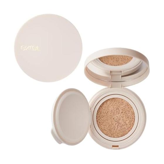 excel Skin Flutter Serum Cushion SF 02 Medium Beige Cushion Foundation Cushion Foundation