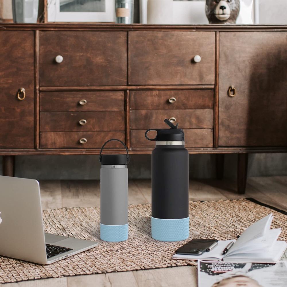 Cup Accessories Water Bottle Pad Anti-Slip Protective Case for Aquaflash/HydroFlask  12-40 oz