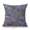 Home Decoration Flower Floral Oil Painting Sofa Throw Pillow Case Cotton Linen Bench Chair Seat Cushion Cover