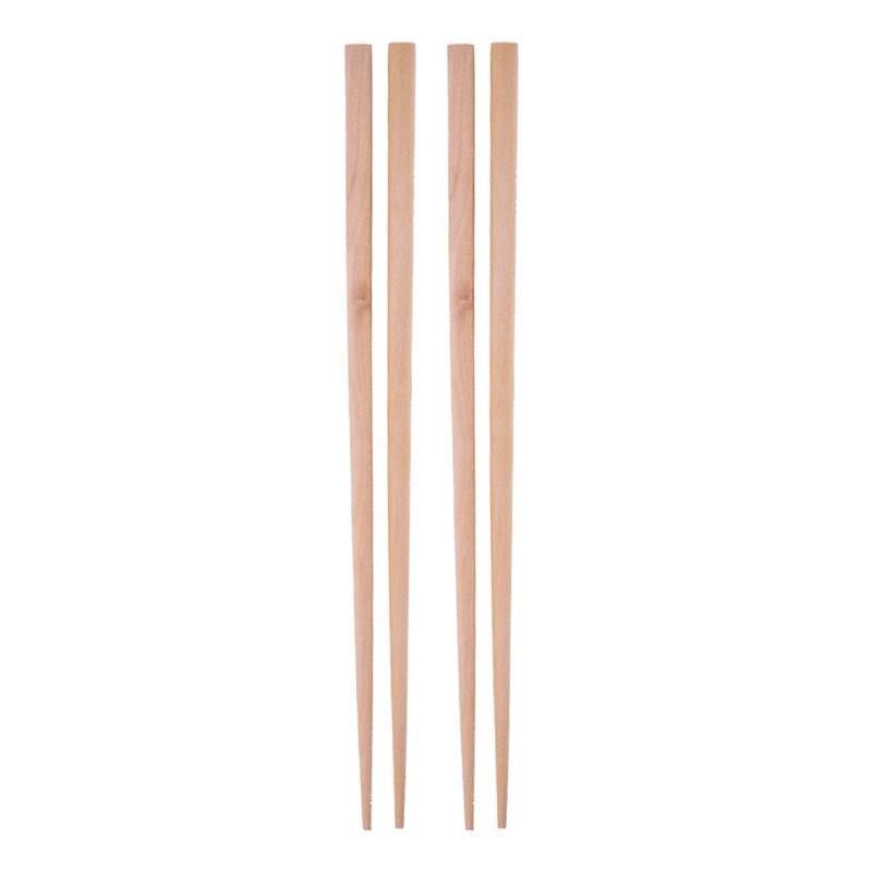 

Japanese Wooden Chopsticks Eco-Friendly Natural Wood Reusable Chinese Korean Sushi Chop Sticks Set 22cm 2/5 Pairs