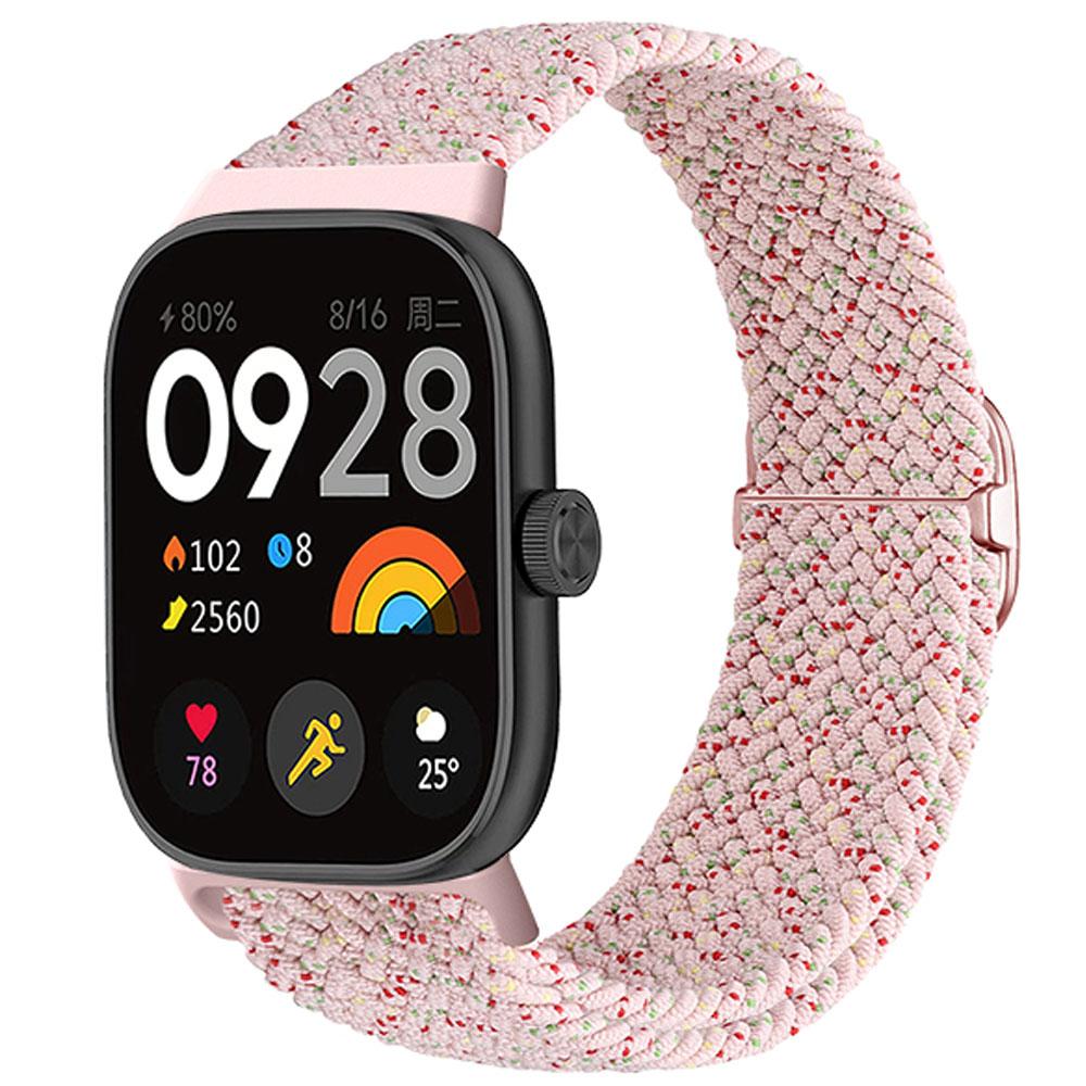 Nylonowa pętelka do zegarka pasek do Redmi Watch 4 akcesoria sportowe oddychający pasek zamienny bransoletka Xiaomi Mi Band 8 Pro pasek