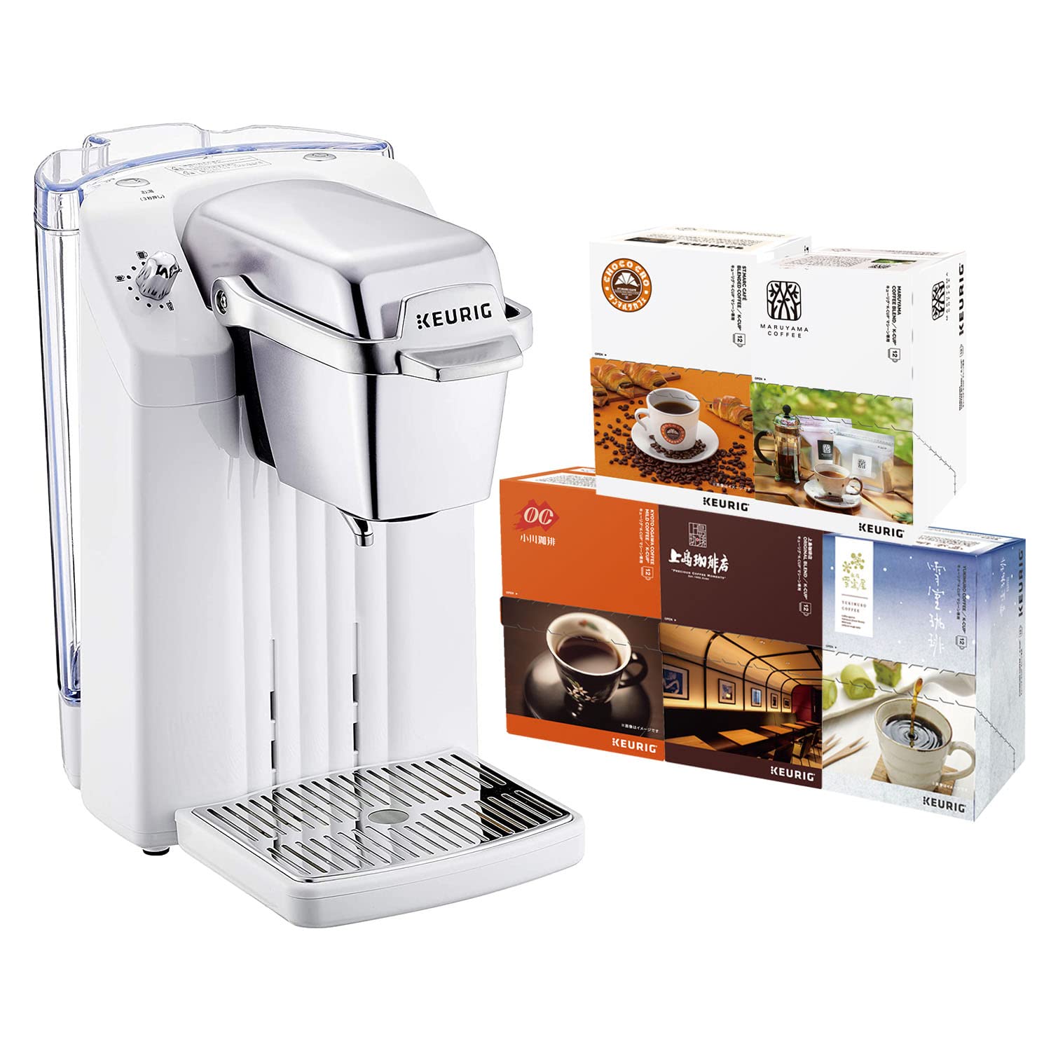 

Кавоварка Keurig Cafe Brand Set BS300 Ceramic White (W)