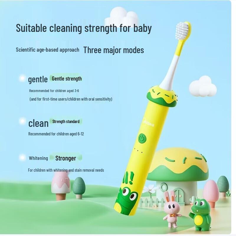 

Midea YE1 Kids Sonic Electric Toothbrush CN plug (adapter included)