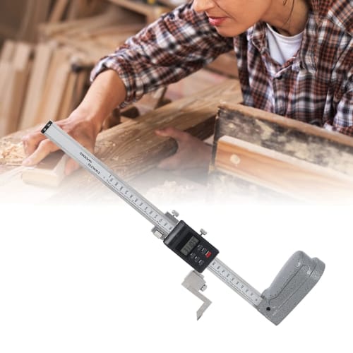 Electronic Height Gauge, Reliable Operation for Measuring Machining, Stainless Steel, Woodworking Height Gauge