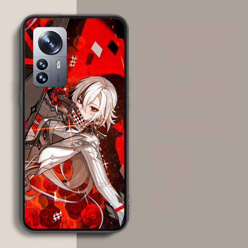 Arlecchino Genshin Impact Phone Case For Xiaomi 15 Poco X7 X6 F7 14 Ultra Mi F6 F5 F4 F3 X5 X4 X3 M6 Pro M5 M5S M3 Capa Coque