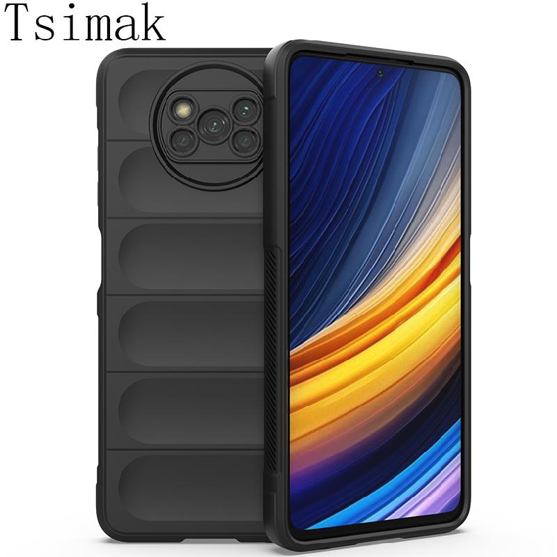 Silicone Case For POCO X3 Pro X4 F3 GT F4 M4 Pro 4G 5G Shockproof Bumper Back Coque for Xiaomi Mi Poco X3 X3Pro X 3 Phone Cover