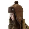 Windproof Plush Children Hat Cold Proof Pullover Hat Fashion Ear Protection Hat  Winter