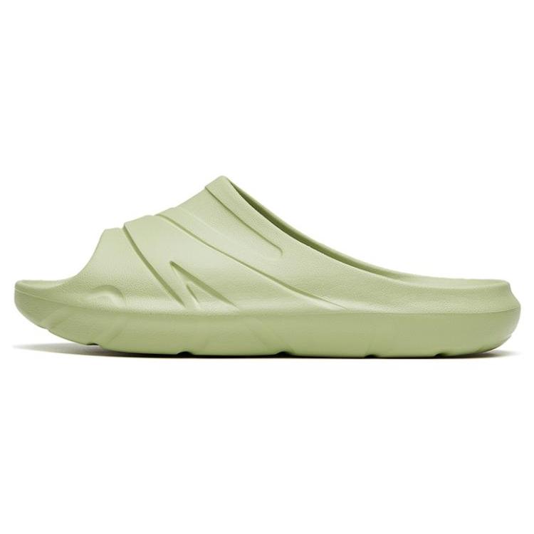 New Anta C37 Series Slide Slippers Men's Green 112338511-4