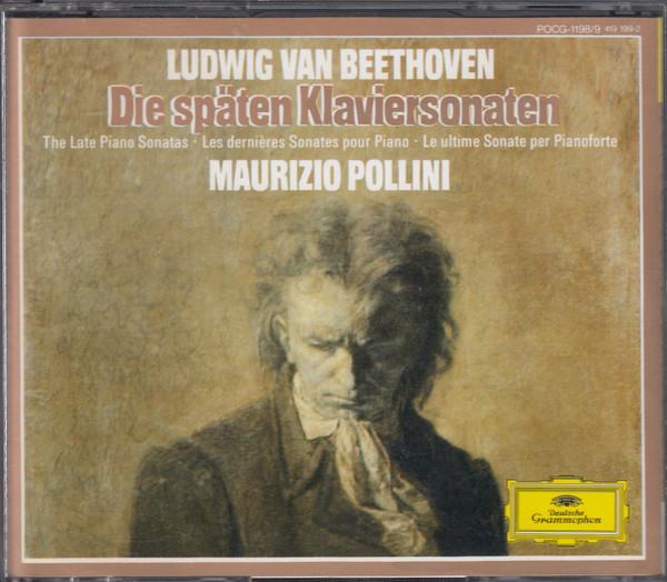 

CD LUDWIG VAN BEETHOVEN • MAURIZIO POL - Die Spaten Klaviersonaten POCG11989 Deutsche Grammo 1990 Japan Classical Used