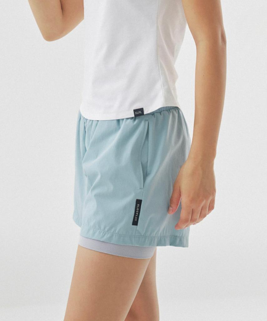 SLOUPLAY Airlight Athlete Shorts (Mint)