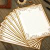 Letter Paper Stationary Set Retro Design Letter Paper for Vintage Invitations