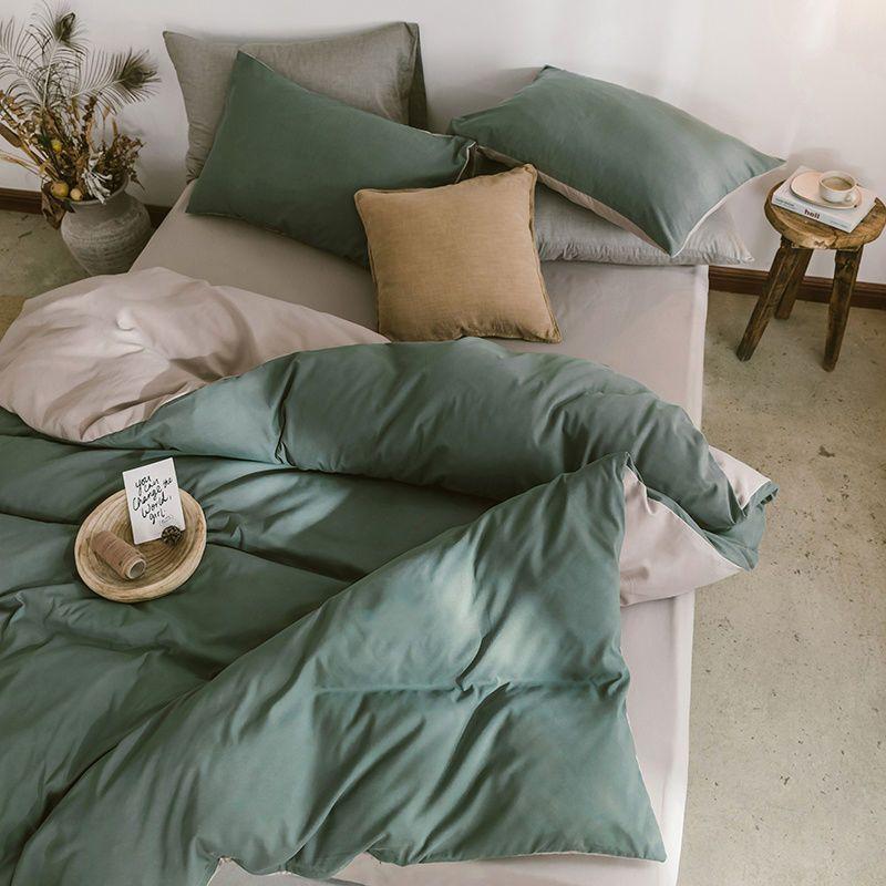 Duvet Cover Nordic Modern Fashion Washable Household Bedroom Dormitory Students Queen Bedding Skin-friendly Comfortable Textile