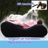 VaHppy "S" Shaped Inflatable Sofa Beds "Sex On Horseback" Individual Airbags Vibrating Undulating 150*61*50CM Handcuffs Included