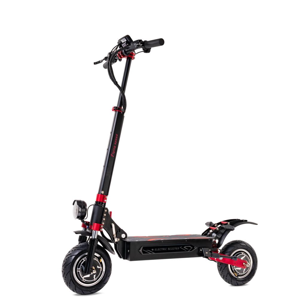 BOYUEDA Q7 Pro Max 70KM/H Dual Charging1600W E-Scooter - 110KM Range, Foldable, NFC Unlock, CE/FCC Certified(NO ABE)