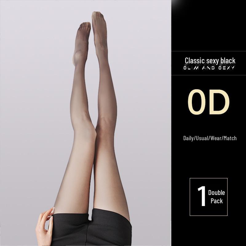 

Ультратонкие телесные и черные колготки без зацепок для женщин, коллекция весна/лето One Size