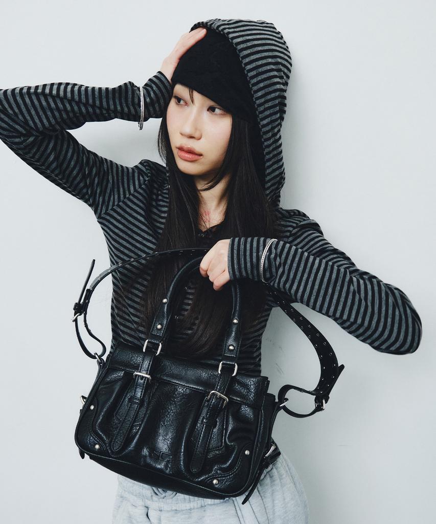 Squareline Nox Mini Shoulder Strap_ Black