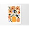 THE POSTER CLUB Frankie Penwill Flourish Art Print Poster 30x40cm Colorful Floral Giclee Print Home Decor Unframed