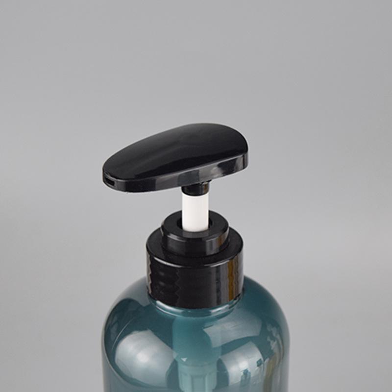 In Stock: 500ml Transparent PET Plastic Lotion & Shampoo Bottle, Travel Size, Empty Packaging