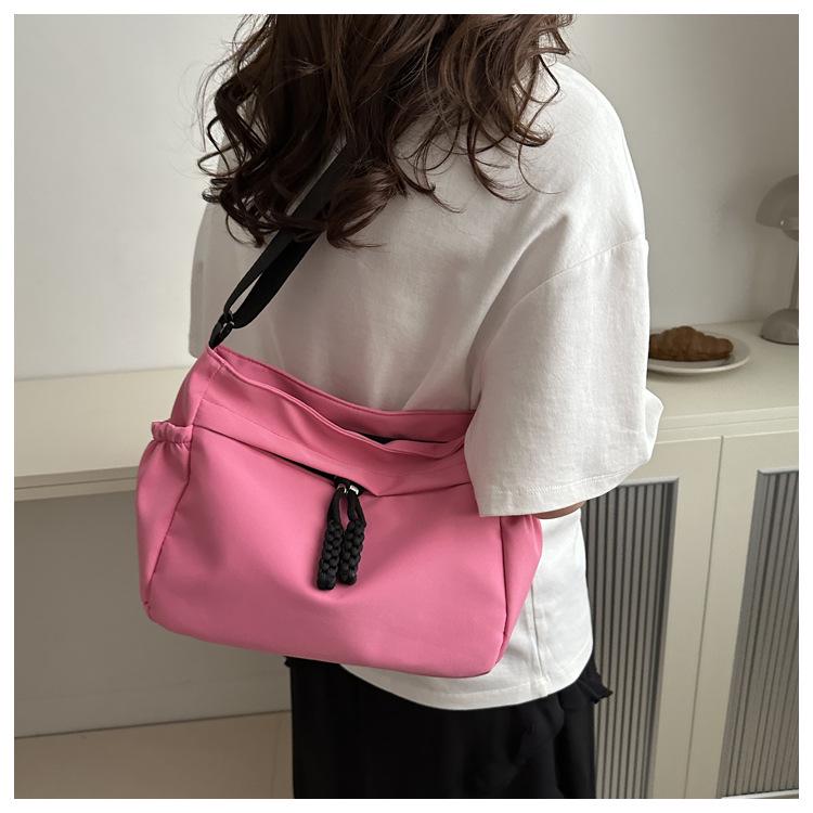 2024 Women's Oxford Cloth Tote: Lightweight, Fashionable Canvas Shoulder/Crossbody Bag