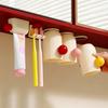 Magnetic Toothbrush Holder Set With Toothpaste Dispenser For Wall Mount Bathroom Organization