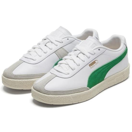 Puma Oslo-City Premium Low White Amazon Green - 374800-05