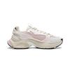Li Ning Xingji Cushioning Abrasion Resistant Breathable Low top Chunky Sneakers Women's White Pink AGCW088-1