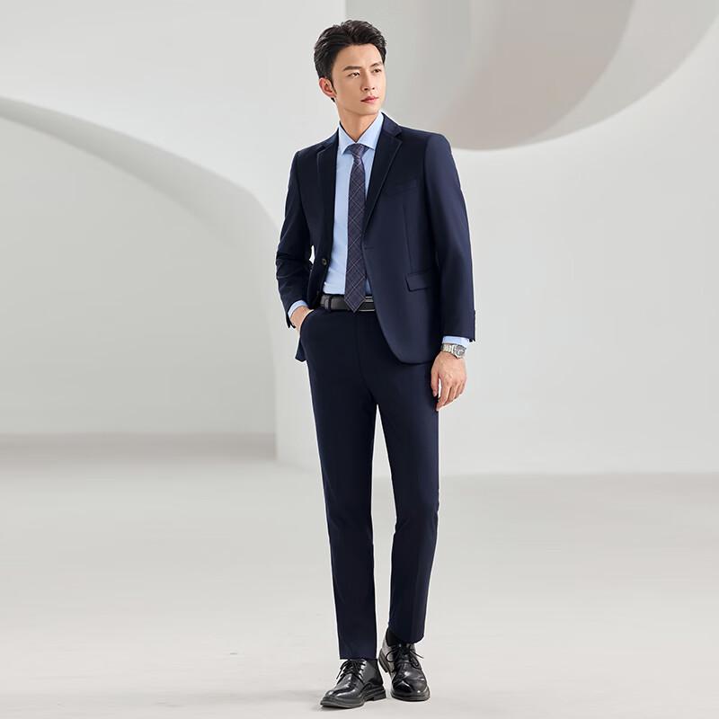 Tluoman Unisex Wrinkle-Free Business Suit Set