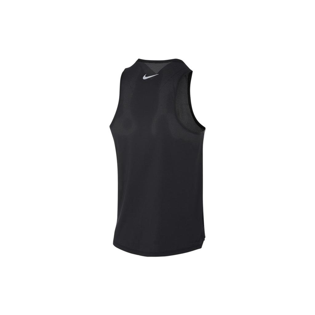 Nike Canottiera Uomo Nera Girocollo Vestibilità Media Dritta DD4787-010