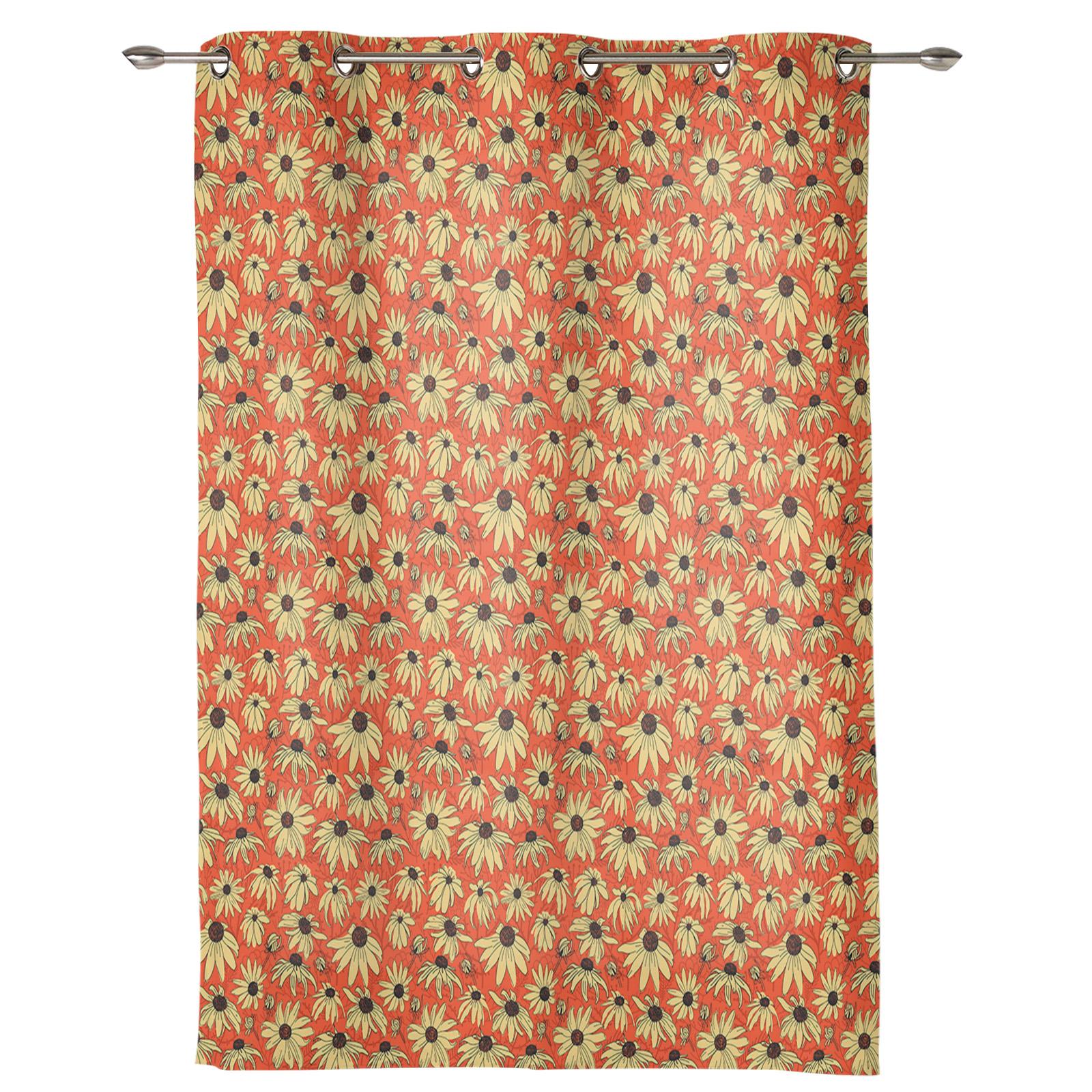 

Десертная еда, пончик, решетчатые оконные шторы для гостиной, кухни, занавеска с балдахином, детская комната, домашний декор 135W x 60H(cm)